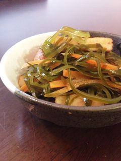 切り昆布の煮物☆-レシピのメイン写真