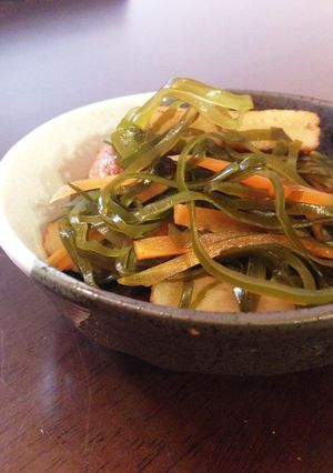 切り昆布の煮物☆-レシピのメイン写真