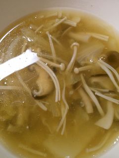 絶品♪ きのこと 白菜の とろみ スープ-レシピのメイン写真