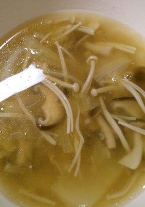 絶品♪ きのこと 白菜の とろみ スープ-レシピのメイン写真