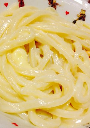 ズボラさんの為のクリーミーうどん-レシピのメイン写真