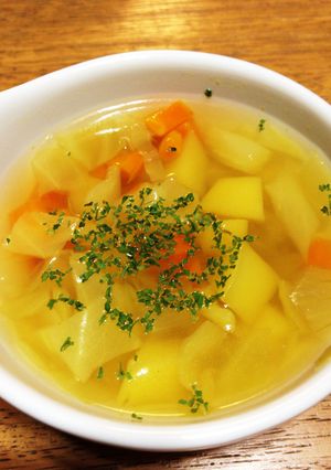子どもが喜ぶ♪ 野菜スープ カレー風味-レシピのメイン写真