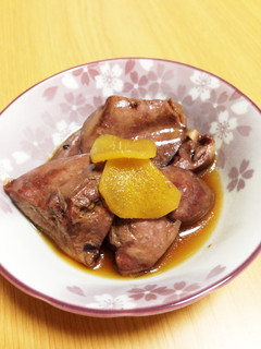鳥レバーの生姜煮-レシピのメイン写真