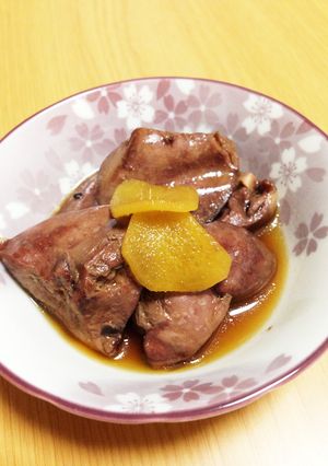 鳥レバーの生姜煮-レシピのメイン写真