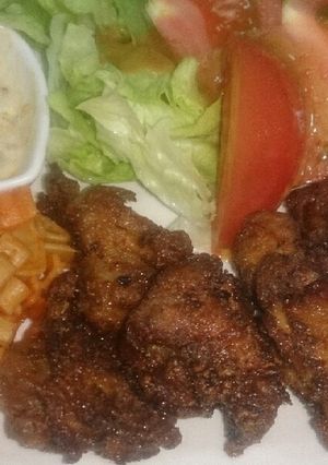米粉で簡単！さくさく唐揚げ♪-レシピのメイン写真