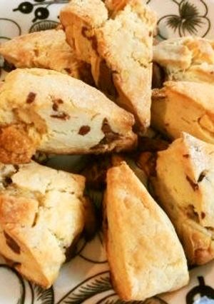 ＨＭでスタバ風チョコスコーン♪-レシピのメイン写真