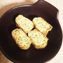 รูปของ 卵焼き！お好み焼き風