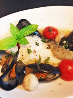 たらとムール貝のアクアパッツァ-レシピのメイン写真