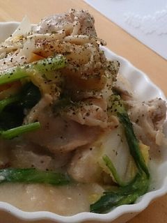 余り物で白菜のシチュー煮-レシピのメイン写真