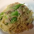 ツナとキャベツのオイルパスタ
