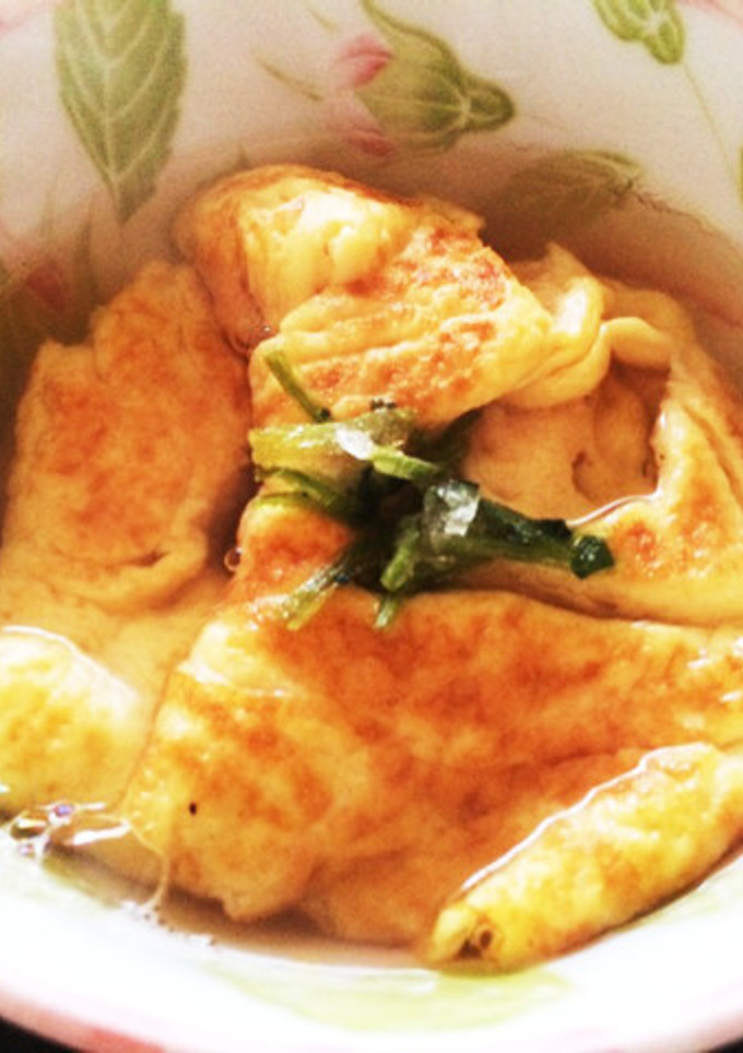 明石焼風ふわ卵のスープ(´ ꒳ ` )ﾉ-レシピのメイン写真