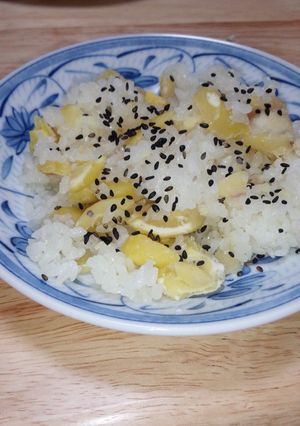 炊飯器で絶品、栗おこわ-レシピのメイン写真