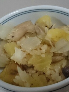 超簡単さつまいもの炊き込みご飯-レシピのメイン写真