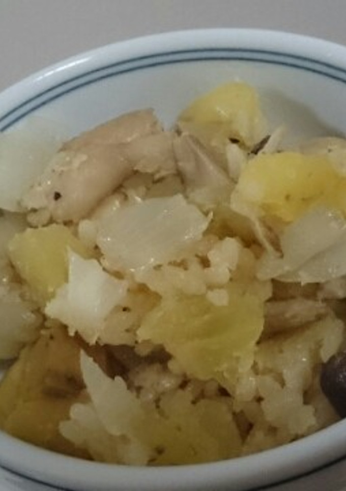 超簡単さつまいもの炊き込みご飯-レシピのメイン写真