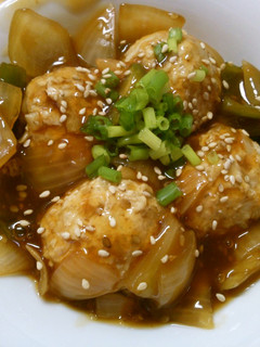 蓮根 ごぼうの 野菜たっぷり 肉団子♪-レシピのメイン写真