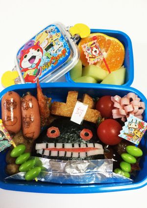 妖怪ウォッチ どんどろ キャラ弁-レシピのメイン写真