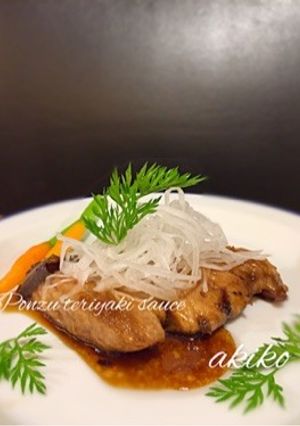 ポン酢ときび糖でブリの照り焼き-レシピのメイン写真