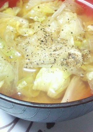 即席レタススープ☆-レシピのメイン写真
