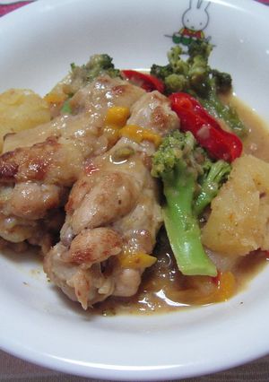 手羽元の白ワイン煮-レシピのメイン写真