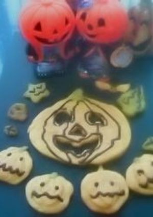ハロウィンクッキー、作って遊ぼう！-レシピのメイン写真