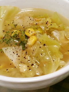 ◆干しえびと野菜のコンソメスープ♪◆-レシピのメイン写真