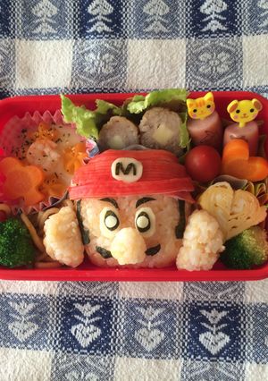 キャラ弁 ★マリオ★-レシピのメイン写真