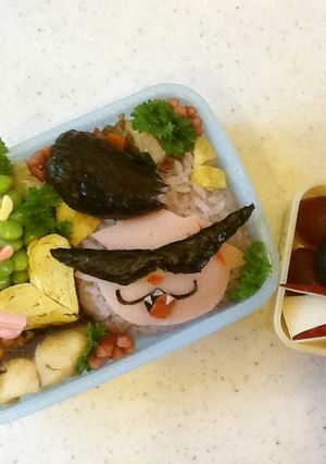 妖怪ウォッチ☆ワルニャンのキャラ弁☆-レシピのメイン写真