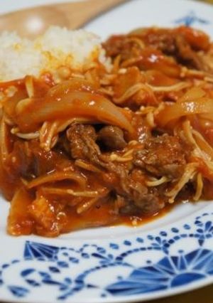 完熟トマトのハヤシライス-レシピのメイン写真