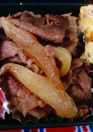 ヨシダソースで⭐︎お弁当に焼肉-レシピのメイン写真