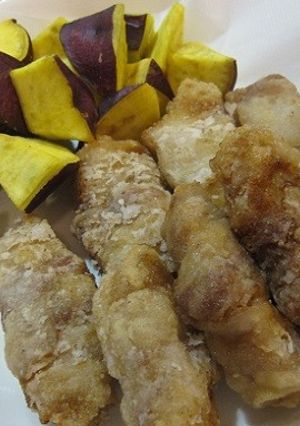 肉巻き車麩の唐揚げ-レシピのメイン写真