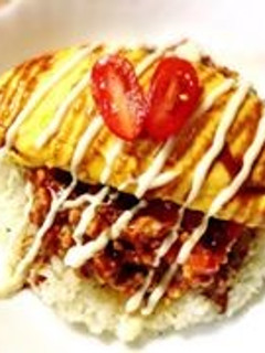 カフェ風オムライス-レシピのメイン写真