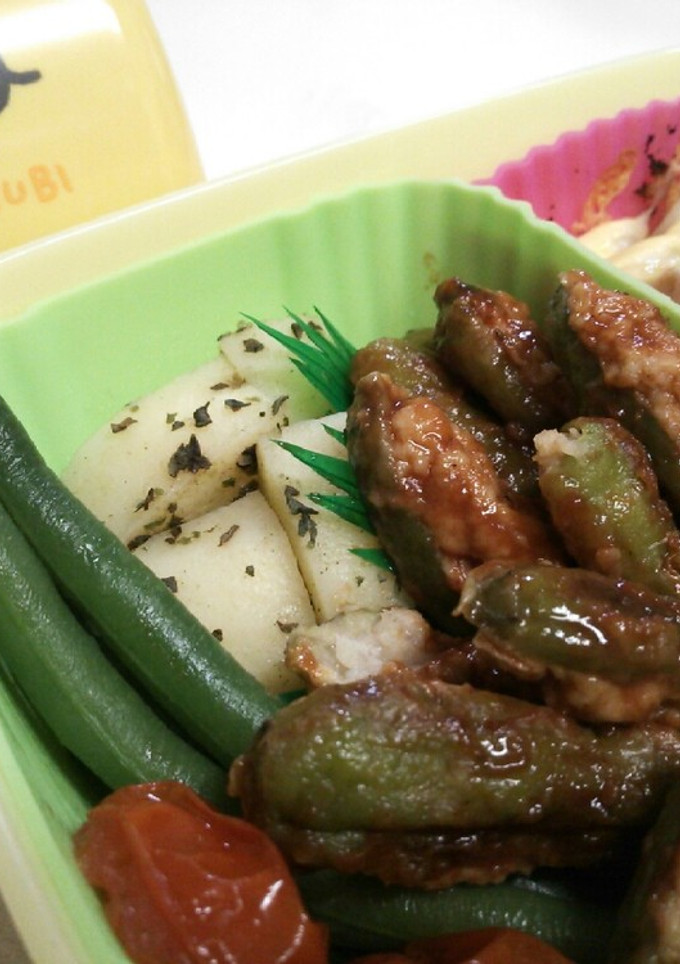 お弁当に！ ししとうの肉詰め-レシピのメイン写真