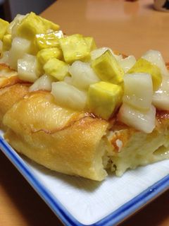 さつまいもとりんごの簡単炊飯器ケーキ♪-レシピのメイン写真