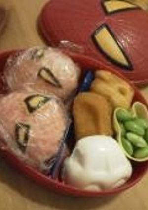 超簡単デコむすび★スパイダーマン-レシピのメイン写真
