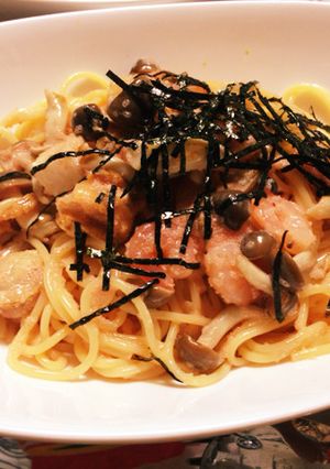 明太子マヨパスタ-レシピのメイン写真