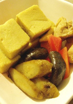 我が家の定番！高野豆腐の煮物-レシピのメイン写真
