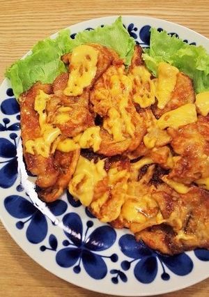 とろ~りチーズの豚肉のトマトソテー-レシピのメイン写真