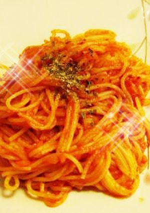 にんじんとタマネギのトマトパスタ-レシピのメイン写真