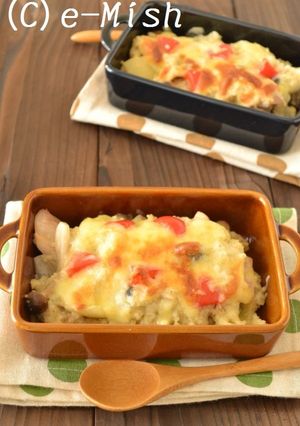 鶏肉の雑穀クリームグラタン-レシピのメイン写真