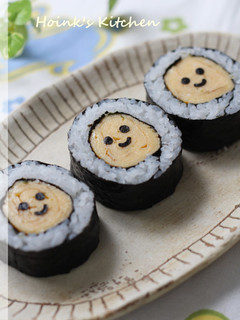 ぶきっちょさん御用達☺スマイル巻き寿司-レシピのメイン写真