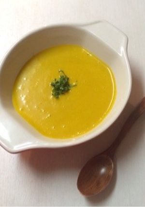 寒い日に☆あったかカボチャスープ-レシピのメイン写真