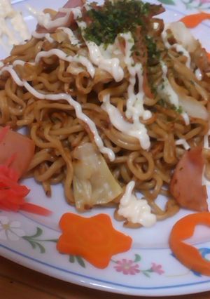 パリッ☆うちの☆ソース焼きそば。゜-レシピのメイン写真