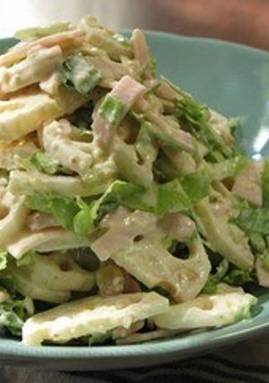 秋味レンコン栗サラダ-レシピのメイン写真