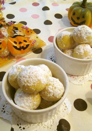 ハロウィン♪コロコロ☆かぼちゃクッキー-レシピのメイン写真