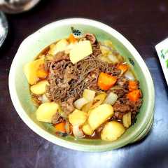 フライパン1つで作る！簡単肉じゃが-レシピのメイン写真