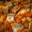 秋刀魚のトマトソース★つまみ・パスタにも