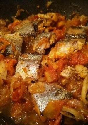 秋刀魚のトマトソース★つまみ・パスタにも-レシピのメイン写真