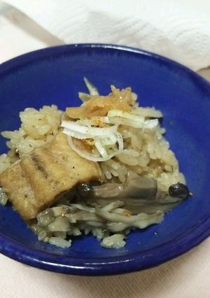 山椒いりアナゴの炊き込みご飯-レシピのメイン写真