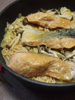 鮭のちゃんちゃん焼き-レシピのメイン写真