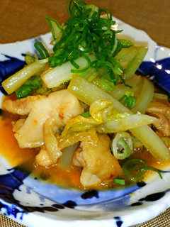 ⭐白菜と鶏肉のウマ辛♪味噌炒め⭐-レシピのメイン写真